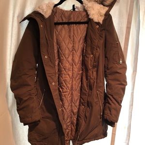 Brownish/Green Parka